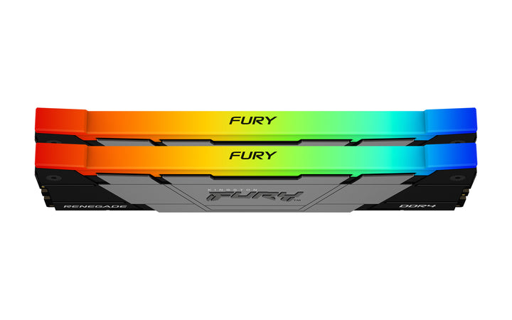 KF436C16RB12AK2/32 - Kit de memórias de 32GB (2 x 16GB) DIMM DDR4 3600Mhz FURY Renegade RGB 1,35V CL16 2Rx8 288 pinos para desktop/gamers.