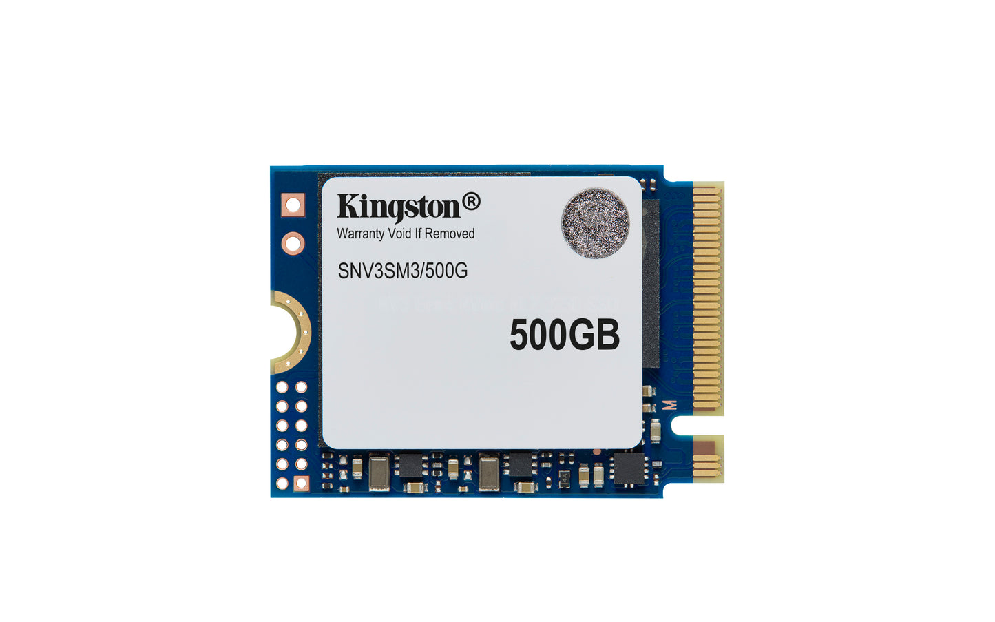 SNV3SM3/500G - SSD Mini de 500GB padrão NV3 formato M.2 2230 NVMe 4.0 Gen 4x4 ultra rápido (Leitura/Gravação: 5000/3000 MB/s).
