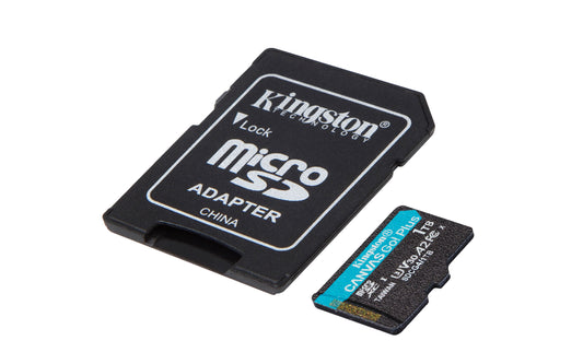 SDCG4/1TB - Cartão de memória padrão micro SD de 1TB Canvas Go Plus (Leitura = 200MB/s) Classe 10 U3 V30 (com adaptador para SD).