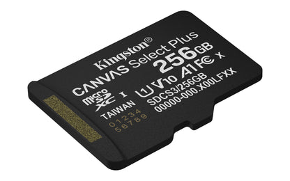 SDCS3/256GB - Cartão de memória microSD de 256GB Canvas Select Plus Gen3 - Leitura: 150MB/s - Classe 10 - U1 - V10