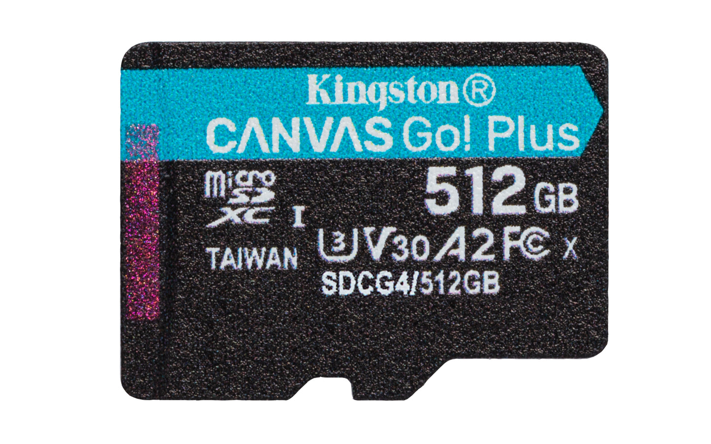 SDCG4/512GB - Cartão de memória padrão micro SD de 512GB Canvas Go Plus (Leitura = 200MB/s) Classe 10 U3 V30 (com adaptador para SD).