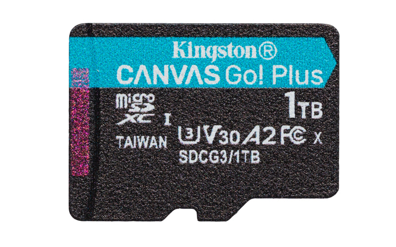 SDCG3/1TB - Cartão de memória microSD de 1TB Canvas Go Plus (Leitura = 170MB/s) com adaptador