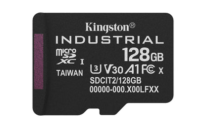 SDCIT2/128GB - Micro SDHC de 128GB uso Industrial classe C10 A1 tipo pSLC com adaptador SD.