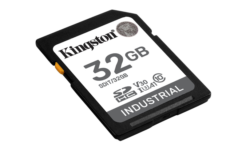 SDIT/32GB - SDHC de 32GB de uso Industrial classe C10 A1 tipo pSLC UHS-I U3 V30 (Leitura até 100MB/s).