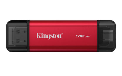SPSD/512GB - SSD de 512GB USB 3.2 Gen.2 Portátil Dual com conexão USB-A e USB-C - Leitura/Gravação: 1.050MB/s / 950MB/s.