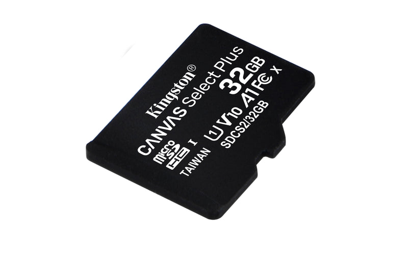SDCS2/32GB - Cartão de memória microSD de 32GB Canvas Select Plus - Leitura: 100MB/s - Classe 10 com adaptador