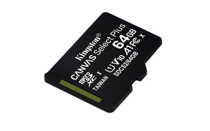 SDCS2/64GB-2P1A - Kit de Cartões de memória microSD (2 de 64GB) Canvas Select Plus - Leitura: 100MB/s - Classe 10 com 1 adaptador SD