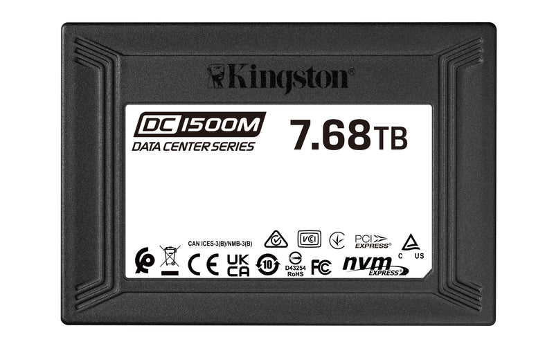 SEDC1500M/7680G - SSD de 7,68TB de alta performance U.2 NVMe PCIe Gen 3.0 x4, para servidores empresariais de uso misto (Leitura e gravação intensiva).