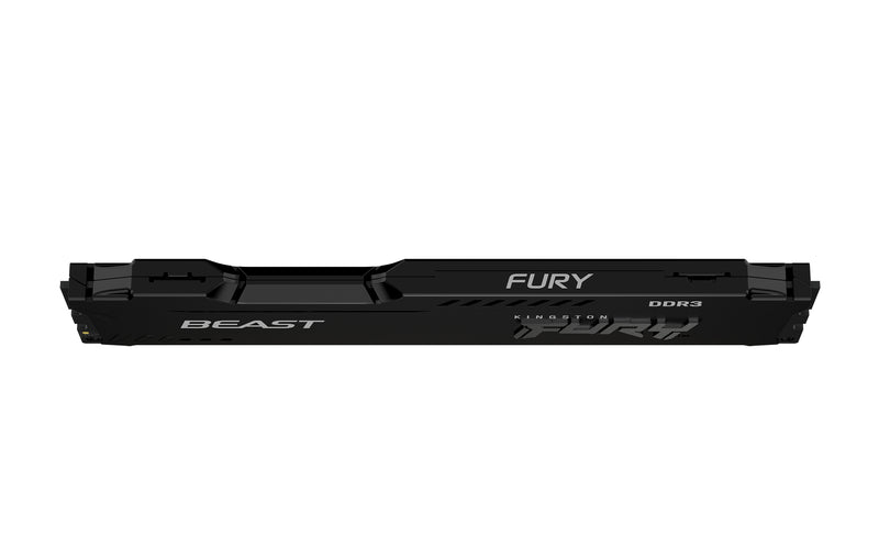 KF316C10BB/4 - Memória de 4GB DIMM DDR3 1600Mhz FURY Beast Black 1,5V 1Rx8 240 pinos para desktop/gamers.
