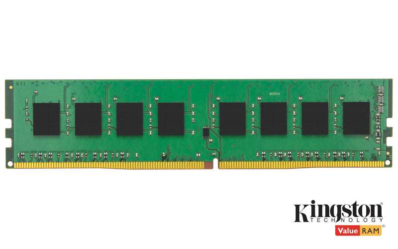 KVR26N19S8/16 - Memória de 16GB DIMM DDR4 2666Mhz 1,2V 1Rx8 para desktop.