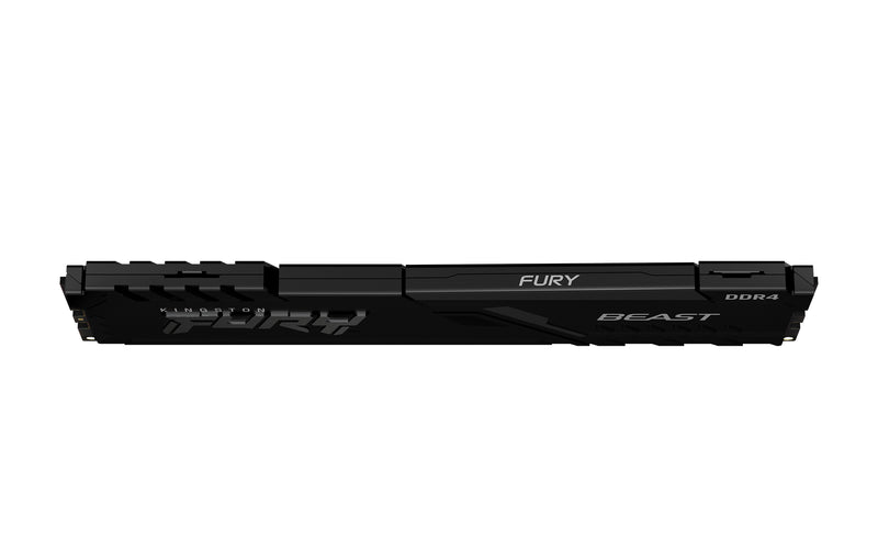 KF426C16BB1/16 - Memória de 16GB DIMM DDR4 2666Mhz FURY Beast Black 1,2V 2Rx8 288 pinos para desktop/gamers.