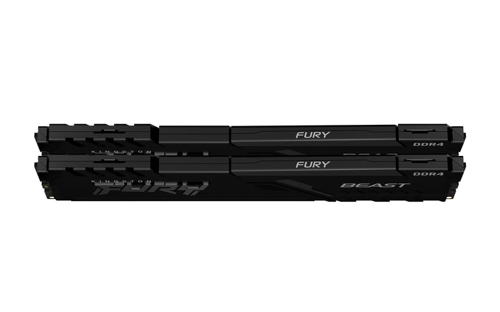 KF436C17BBK2/16 - Kit de memórias de 16GB (2 x 8GB) DIMM DDR4 3600Mhz FURY Beast Black 1,35V CL17 1Rx8 288 pinos para desktop/gamers.