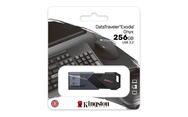 DTXON/256GB - Pen Drive 256GB Exodia Onyx USB 3.2 Geração 1.