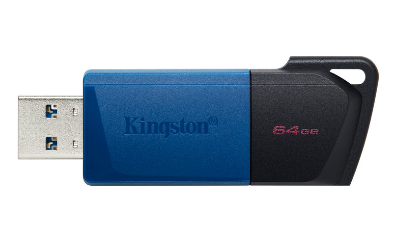 DTXM/64GB-2P - Kit de Pen Drives (2 x 64GB) Exodia M padrão USB 3.2 Ger.1 (preto e azul).