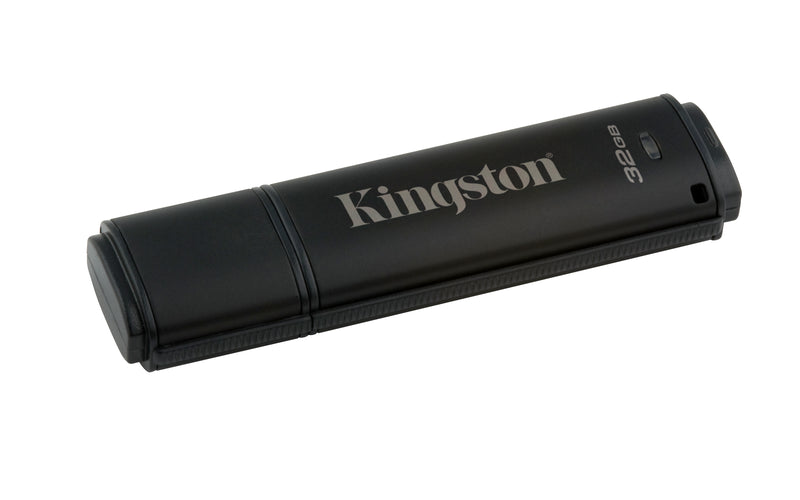 DT4000G2DM/32GB - Pen Drive de 32GB USB 3.0 Data Traveler Série 4000G2 c/ criptografia AES 256bits