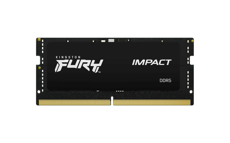 KF556S40IB-16 - Módulo de memória de 16GB SODIMM DDR5 5600Mhz FURY Impact 1,1V 1Rx8 262 pinos para notebooks / gamers.