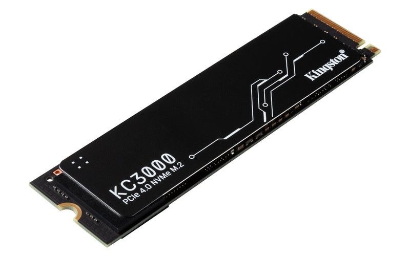 SKC3000D/4096G - SSD de 4TB Série KC3000 PCIe Ger. 4.0 M.2 2280 NVMe de alta performance (Leitura/Gravação: até 7000 MB/s).