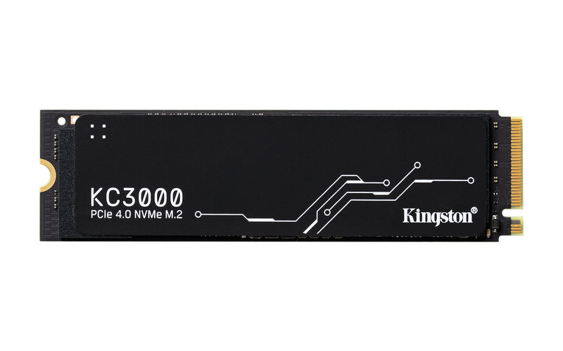 SKC3000D/4096G - SSD de 4TB Série KC3000 PCIe Ger. 4.0 M.2 2280 NVMe de alta performance (Leitura/Gravação: até 7000 MB/s).