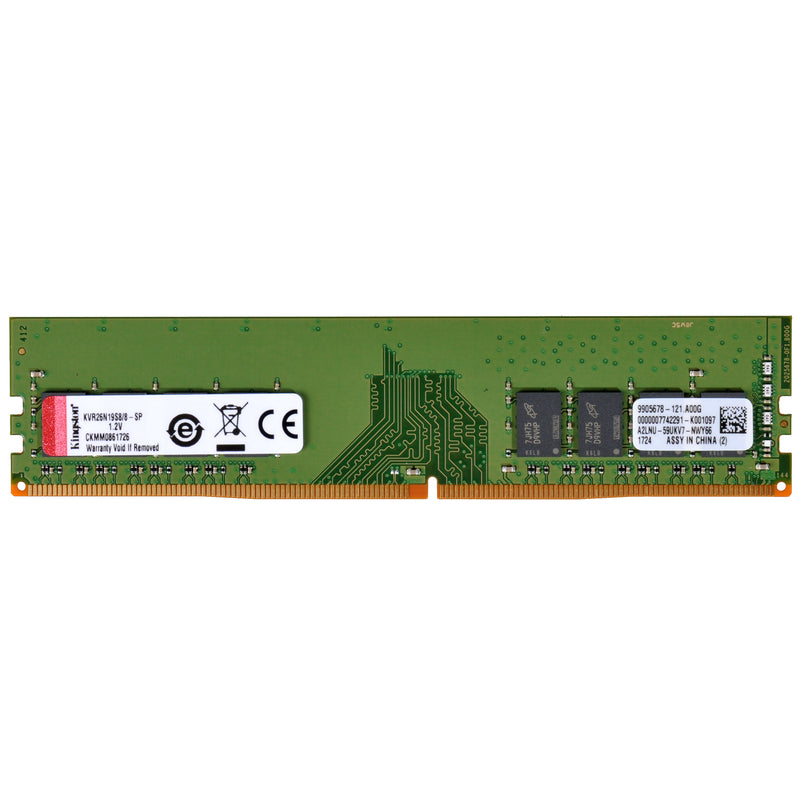KVR26N19S8/8 - Memória de 8GB DIMM DDR4 2666Mhz 1,2V 1Rx8 para desktop