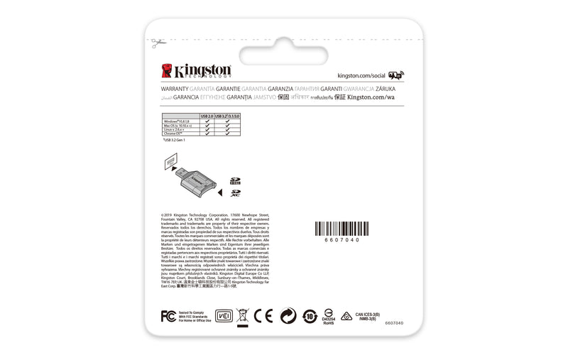 MLP - Leitor de cartões padrão SD de alta performance USB 3.1