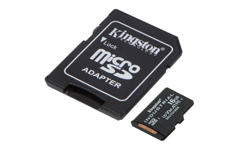 SDCIT2/16GB - Micro SDHC de 16GB uso Industrial classe C10 A1 tipo pSLC com adaptador SD.
