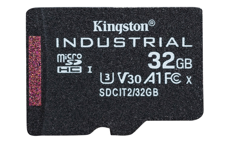 SDCIT2/32GB - Micro SDHC de 32GB uso Industrial classe C10 A1 tipo pSLC com adaptador SD.