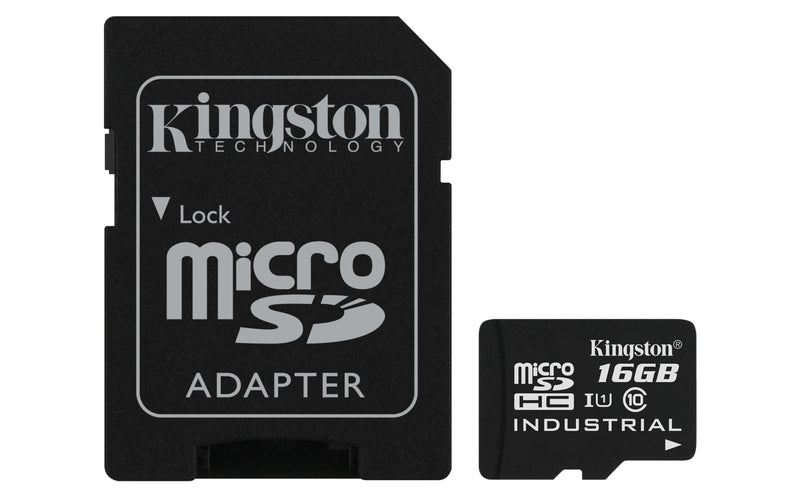 SDCIT/16GB - Cartão microSD de 16GB Classe Industrial - Leitura: 90MB/s - Gravação: 45MB/s - Vel. UHS-I Classe 1 (U1) com adaptador  - 2 peças em estoque - Descontinuado, substituído pelo SDCIT2/16GB!